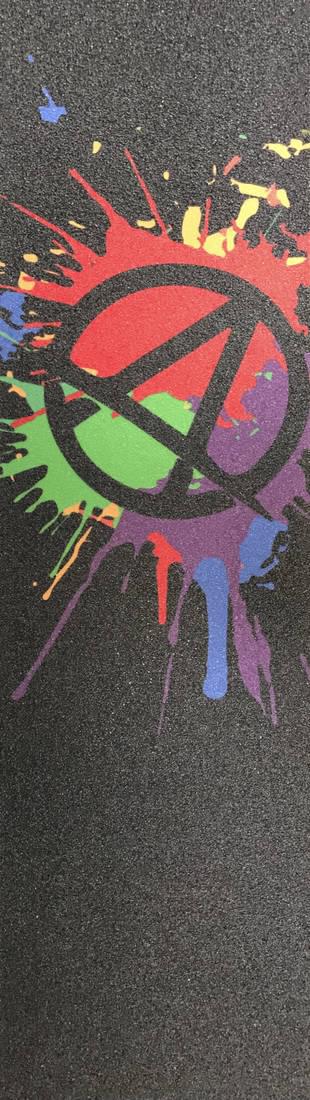 Apex Splatter Pro Scooter Grip Tape - SeasideBMX - apex