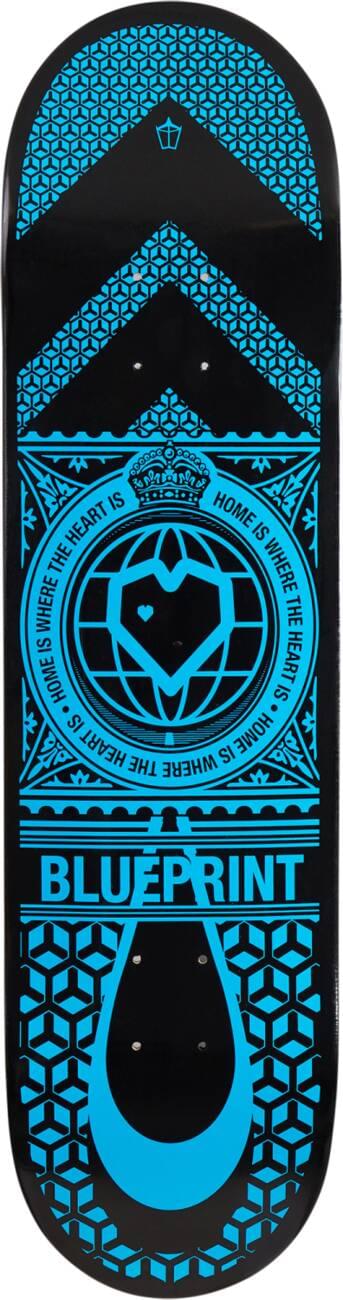 Blueprint Home Heart Skateboard Deck - SeasideBMX - Blueprint Home
