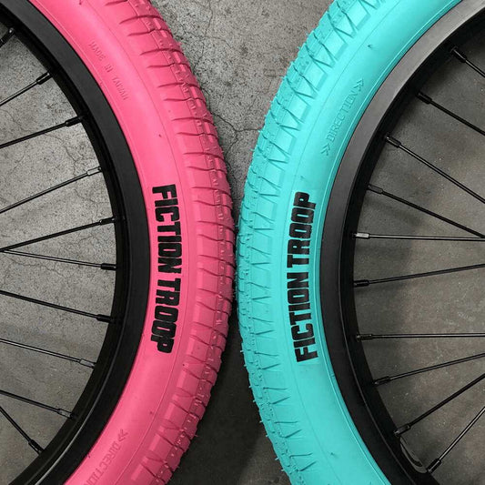 CUBIERTA BMX FICTION TROOP ROSA 18″ Tire SeasideBMX