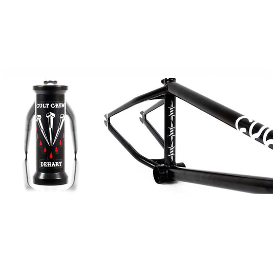 CULT DEHART FRAME BLACK - SeasideBMX - CULT