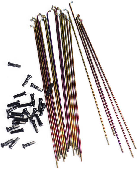 Colony Plain Gauge Spokes 20-Pack - SeasideBMX - Colony