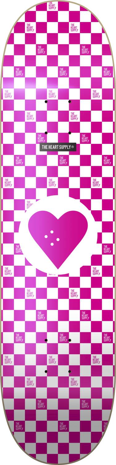 Heart Supply Round Logo Skateboard Deck - SeasideBMX - Heart Supply