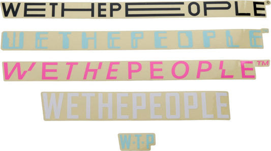 Wethepeople 4BIG 2020 Sticker Pack - SeasideBMX - FICTION
