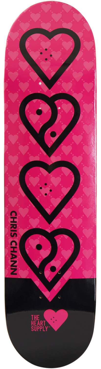 Heart Supply Chris Chann Pro Skateboard Deck - SeasideBMX - Heart Supply