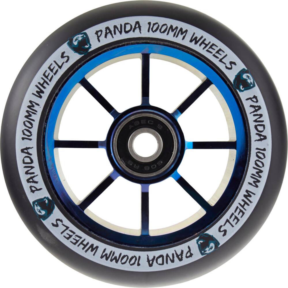 Panda Spoked V2 Pro Scooter Wheel - SeasideBMX - Panda