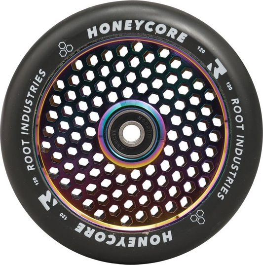 Root Honeycore Black 120mm 2-pack Pro Scooter Wheels SeasideBMX