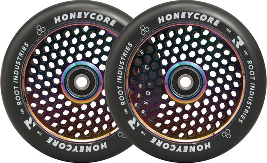 Root Honeycore Black 120mm 2-pack Pro Scooter Wheels - SeasideBMX - Root