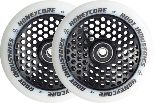 Root Honeycore white 110mm 2-pack Pro Scooter Wheels - SeasideBMX - Root