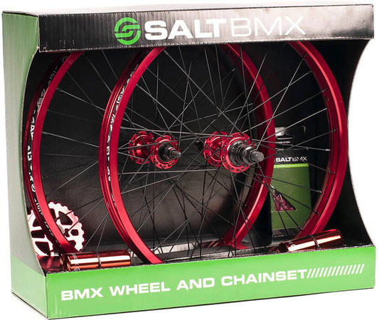 Salt Valon BMX Wheel/Chain Set SeasideBMX